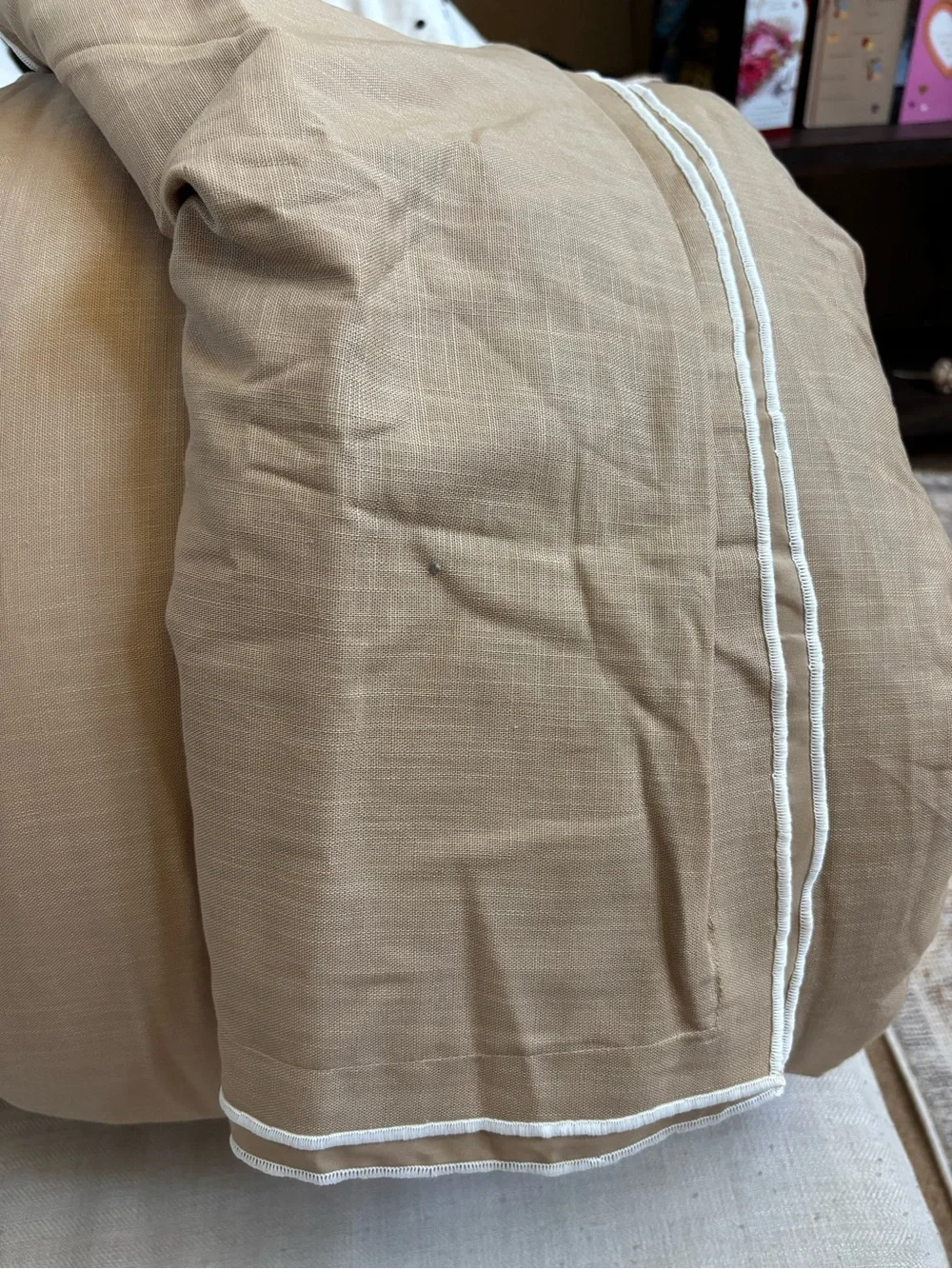 Threshold x Studio McGee Queen Camel 100% Cotton Comforter & Sham Set